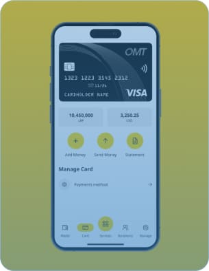 Instant cashback to OMT Wallet